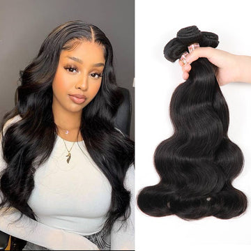 Ali Annabelle Brazilian Body Wave Hair Natural Color 10-30inch Human Hair Weave Bundles